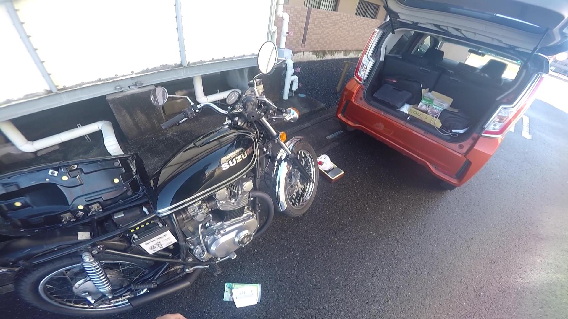 GS400:旧車バイクの納車整備について | GS400 旧車バイクのブログ@王鈴